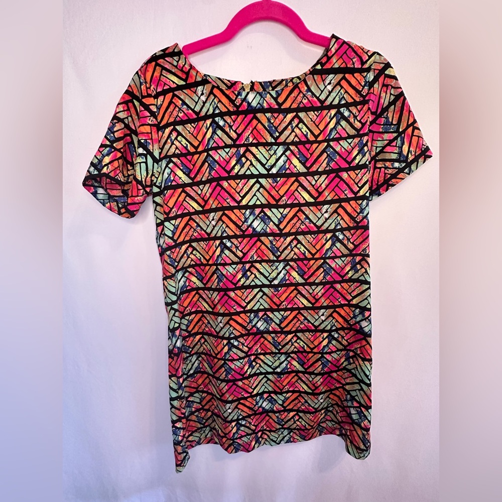 GB Gianni Bini Colorful Shift Dress- NWOT Size Small